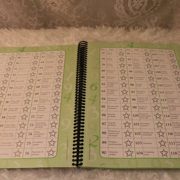 Math Made Easy 4th grade workbook *3 pages written in total* - Picture 3 of 6